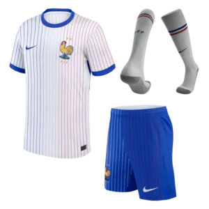 2024 France Away Whole Kit(Jersey+Shorts+Socks) Euro
