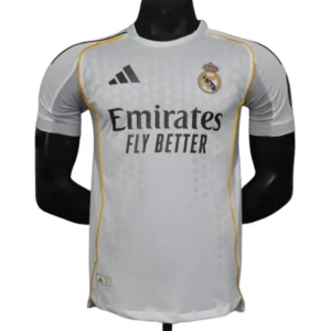 2025-26 Real Madrid Home Soccer Jersey Player Version Shirt