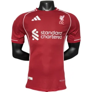 2025-26 Adidas Liverpool Home Men's Football Jersey