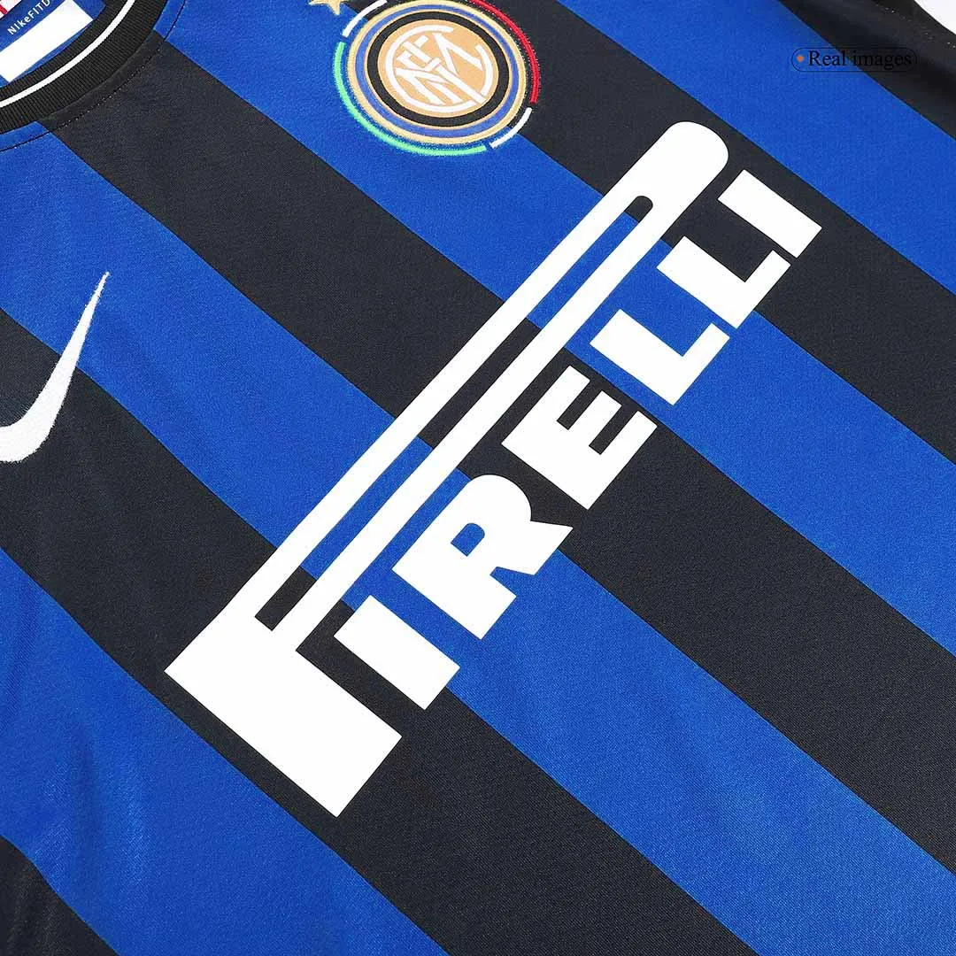 09-10 Inter Milan Retro Home Jersey - Image 3