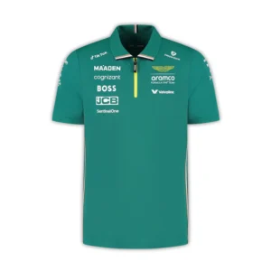 Aston Martin F1 2025 Team Polo Shirt