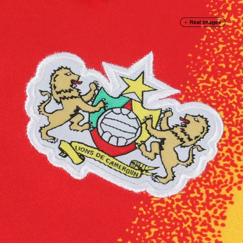 Cameroon 1994 Retro Jersey Home - Image 4