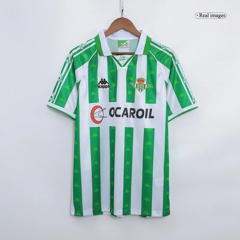 Real Betis 1995/96 Retro Jersey Home - Image 8