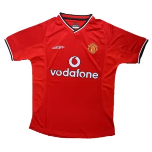 2000/02 Manchester United Retro Jersey Home