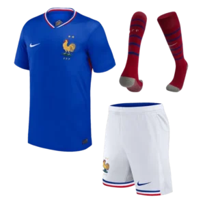 2024 France Home Whole Kit(Jersey+Shorts+Socks) Euro