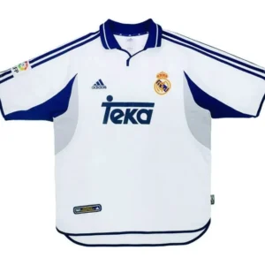 Real Madrid Retro Jersey Home Shirt 2000-01