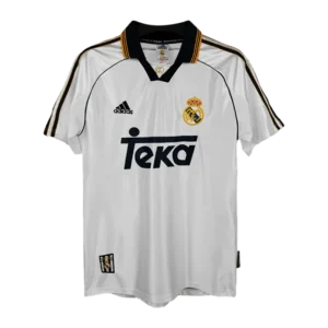 Real Madrid Retro Jersey Home Shirt 1998-00