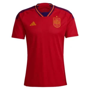 Spain Homw Soccer Jersey Replica World Cup 2022