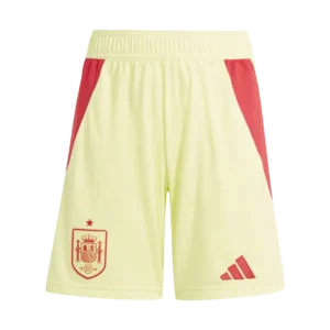Spain Away Soccer Shorts Euro 2024