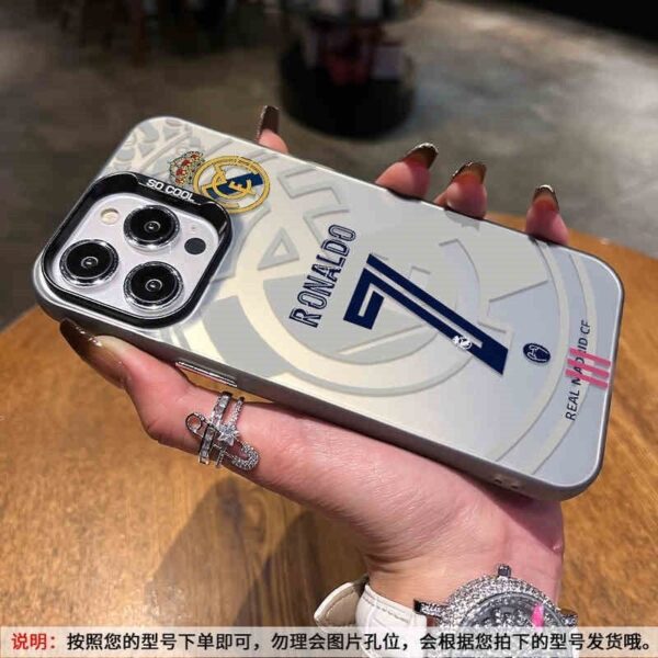 Real Madrid Cristiano Ronaldo iPhone Case No. 7 - Image 2