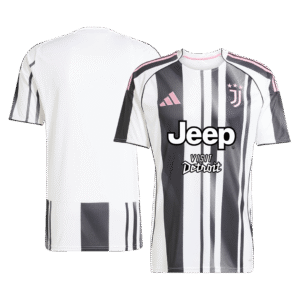 Juventus Soccer Jersey Home Custom Shirt 2025-26