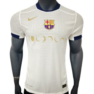 25-26 Barcelona COLDPLAY  Home White Player Version Shirt