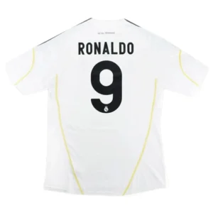 2009/10 Real Madrid Ronaldo #9 Retro Jersey Home