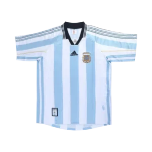 Argentina Retro Jersey Home World Cup 1998