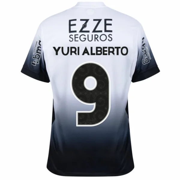 2024-2025 Corinthians Home Yuri Alberto No. 9 Jersey - Image 2