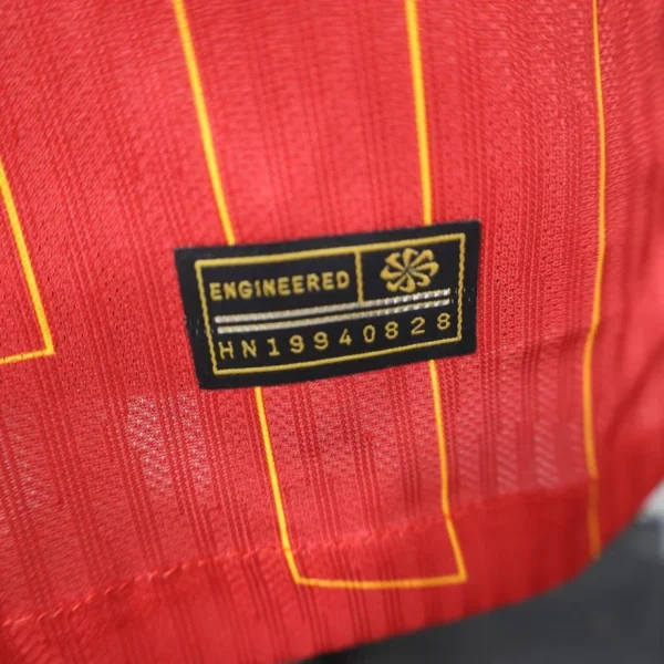 24-25 Player Version Long Sleeve Liverpool Home Football Shirt - Image 8