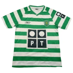 2003-04 Sporting Lisbon Retro Home Jersey