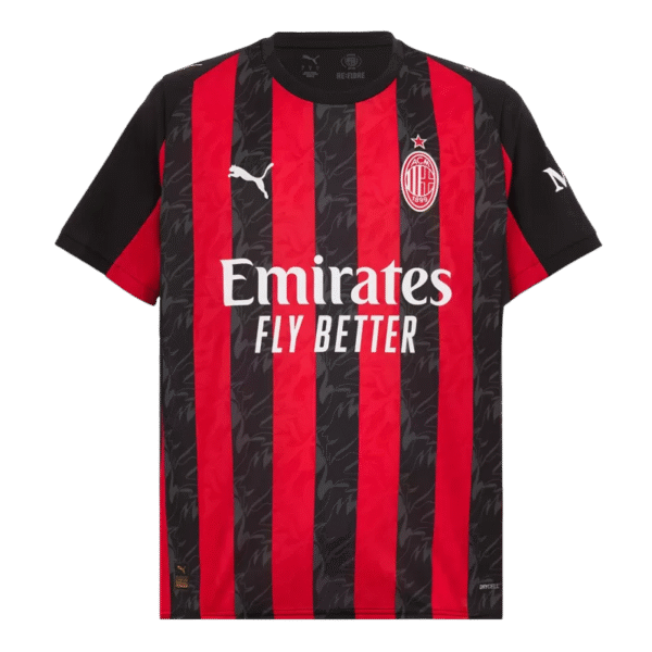 AC Milan Home Shirt Soccer Jersey 2025-26