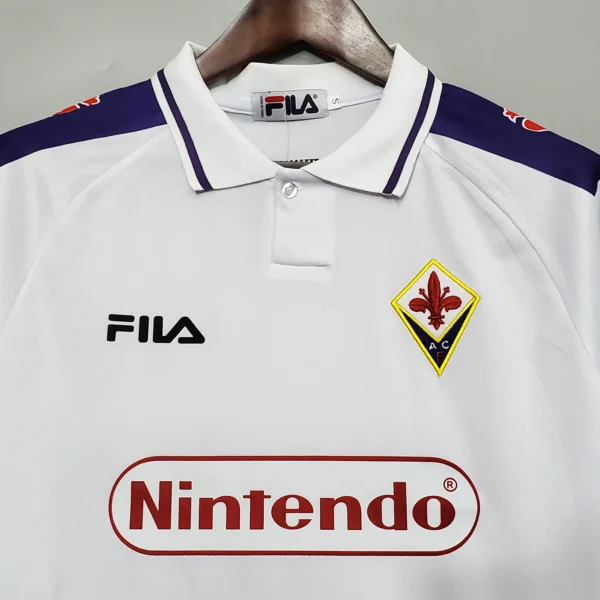 98-99 Fiorentina Retro Jersey Away - Image 3