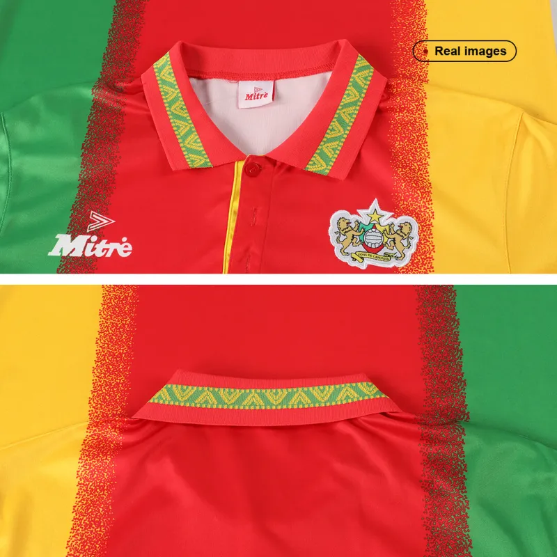 Cameroon 1994 Retro Jersey Home - Image 6