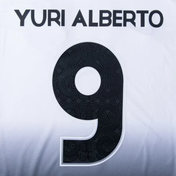 2024-2025 Corinthians Home Yuri Alberto No. 9 Jersey - Image 4