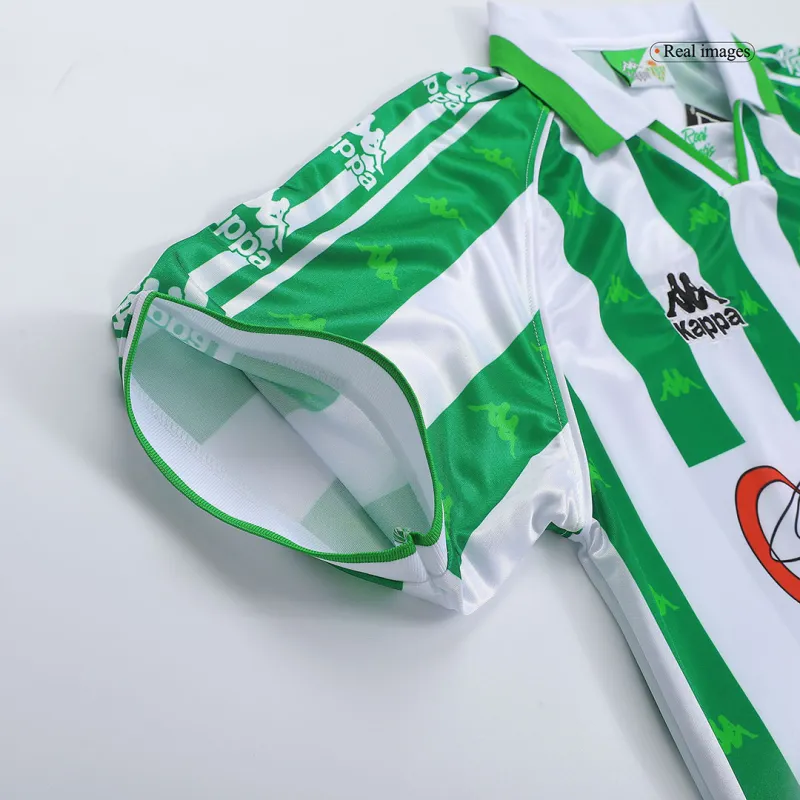 Real Betis 1995/96 Retro Jersey Home - Image 7