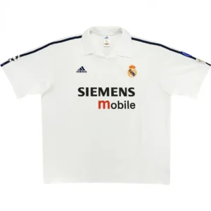 2002/03 Real Madrid Retro Soccer Jersey Home