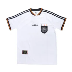 1996 Germany Retro Jersey Home Euro Cup