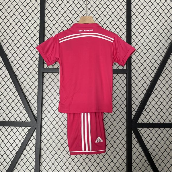Real Madrid 14-15 Away Retro Kids Kits Vintage Children Sets Football Jersey - Image 3