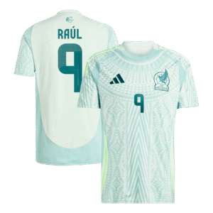 RA¨²L #9 Mexico Adidas Soccer Jersey Away Custom Shirt 2024