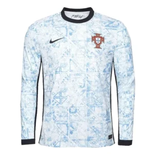 2024 Portugal Nation Away Long Sleeve Jersey Euro