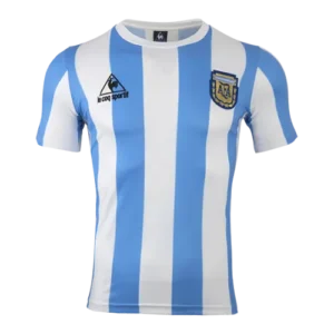Argentina Retro Jersey Home World Cup 1986