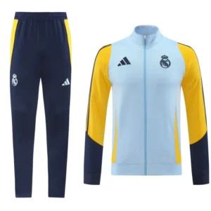 2024-25 Real Madrid Zipper Sweatshirt Kit(Top+Pants)