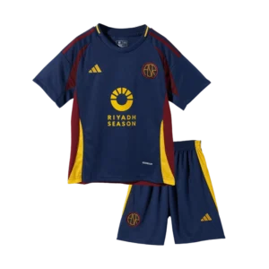 Kids Roma Custom Third Away Soccer Kits 2024-25