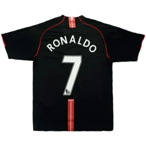 Manchester United RONALDO #7 Retro Jersey Third Away 2007-08