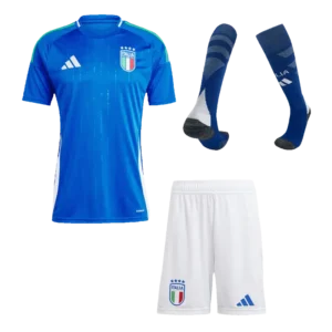 Italy Home Whole Kit(Jersey+Shorts+Socks) Euro 2024