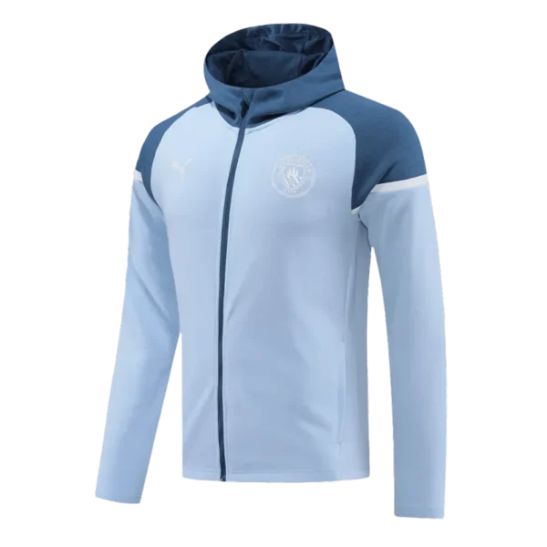 Manchester City Hoodie Training Kit (Jacket+Pants) 2024-25 - Image 10