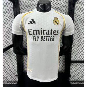 Real Madrid 2025/26 Authentic Home Shirt
