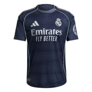 Real Madrid 2025/26 Authentic Away Shirt