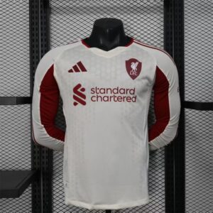 Liverpool 2526 Long Sleeve Away Shirt - Players