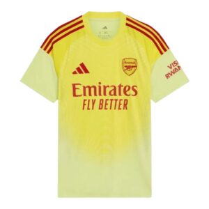 Arsenal 2025/26 Goalkeeper Shirt Light Yellow