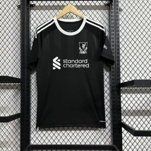 Liverpool Goalkeeper Soccer Jersey 25/26 Black